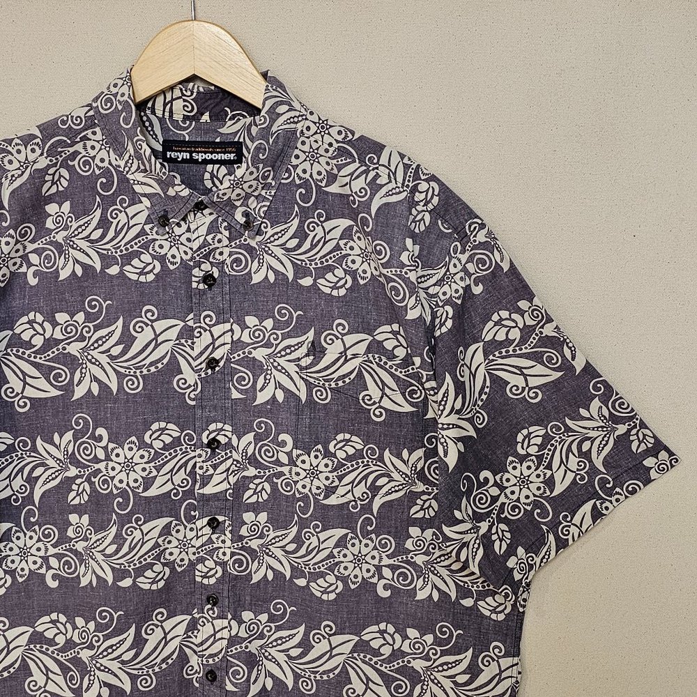 Reyn Spooner Short Sleeve Hawaiian Button Down XXL